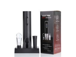 Abridor De Vinho Elétrico Conjunto De Seis Peças - Saca-rolhas Automático Recarregável Com Acessórios