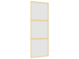 Porta Deslizante Vida Xl Vidro Esg Fosco/Alumínio Dourado 76X205 Cm
