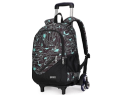 Mochilas Com Rodinhas Para Estudantes Do Ensino Fundamental E Médio, Cor 1