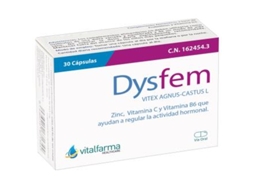 Suplemento Alimentar VITALFARMA Dysfem (30 cápsulas)