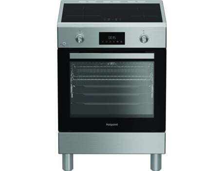 Fogão HOTPOINT H6I8LMSAX (78 L - Indução - 60 cm - Inox)