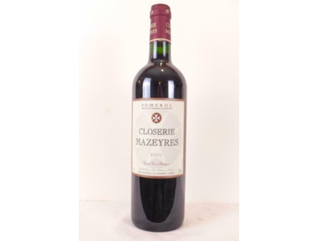 Vinho Tinto CLOSERIE MAZEYRES 2005 (75 cl - 1 unidade)
