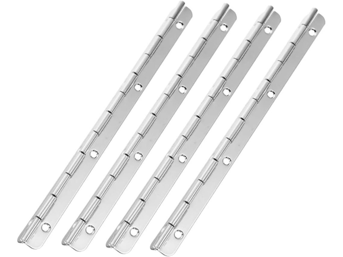 Conjunto De 4 Dobradiças Longas E Resistentes, Estilo Piano
