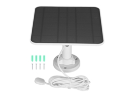 Carregador Solar 12w Para Câmeras Arlo Ip65 Branco