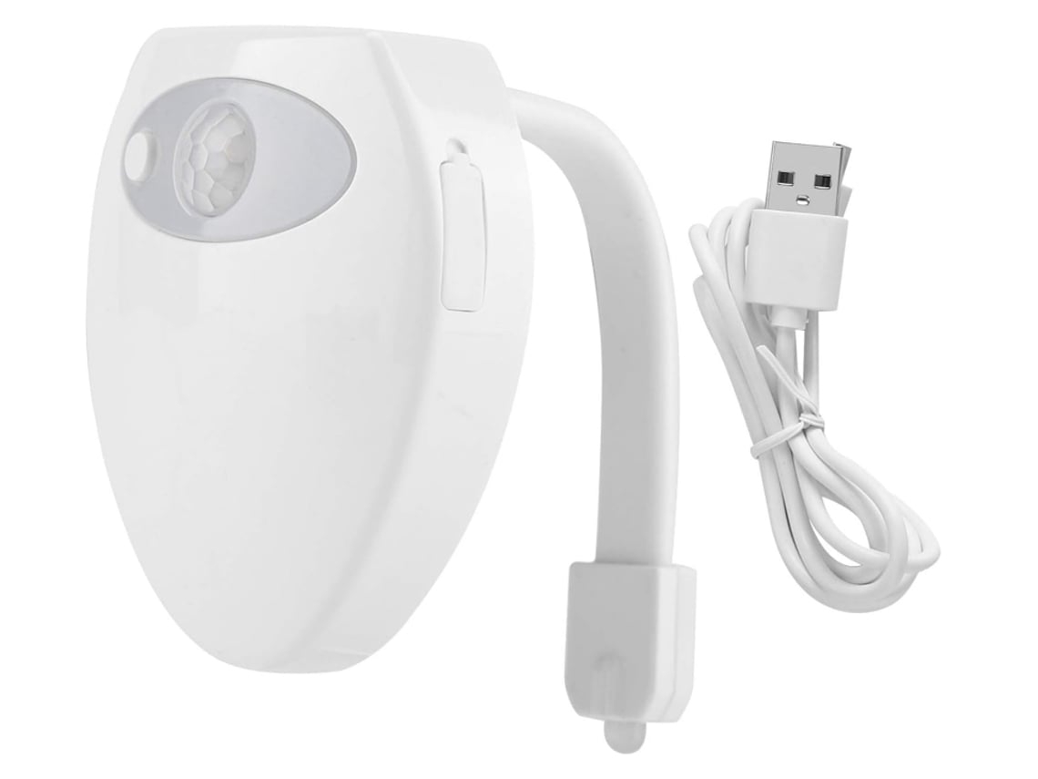 Mini Luz De Banheiro Com Sensor De Movimento, Luzes Dentro Do Banheiro, Carregamento Usb, Luz Noturna De Indução, Acessórios Para Aquaforge
