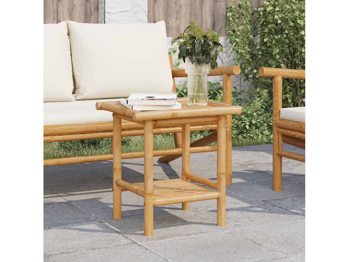 Mesa De Centro 45x45x45 Cm Bambu