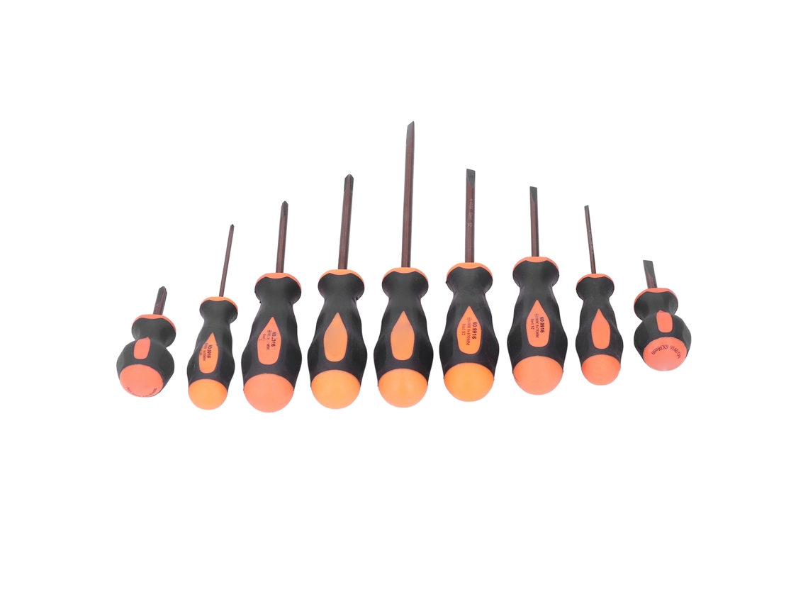 Laxiscreed Kit De Chaves De Fenda Em Aço S2 Com Pegante Magnético E Design Ergonómico