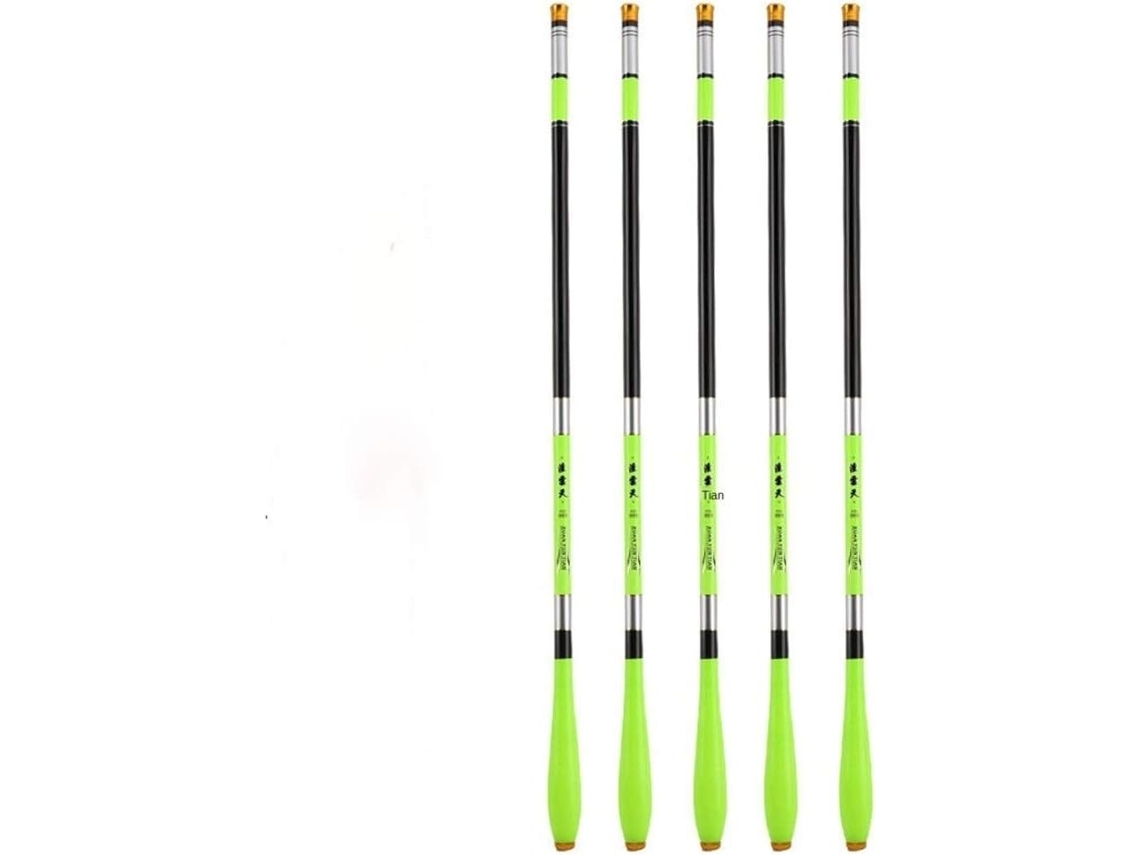 Vara Pesca Telescópica Fibra Carbono Arremesso Água Ideal 3,6 M
