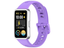 Pulseira De Silicone Brilhante Com Botão De Unha Xdfind Para Huawei Band 10 / 9 / 8