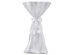 Maison Exclusive - Toalha de Mesa Ajustável, 80 cm / 2 peças, Branca