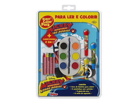 Livro Disney - Super Color Pack - Mickey de Disney (Português)