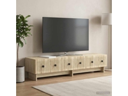Vidaxl Gabinete Para Tv 147 X 34,5 X 30 Cm Carvalho Sonoma