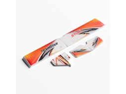 Verdevolantexrc Trainstar Stunt 500mm Envergadura Rc Peças de Substituição Conjunto Asa Principal e Asa de Cauda MDUG