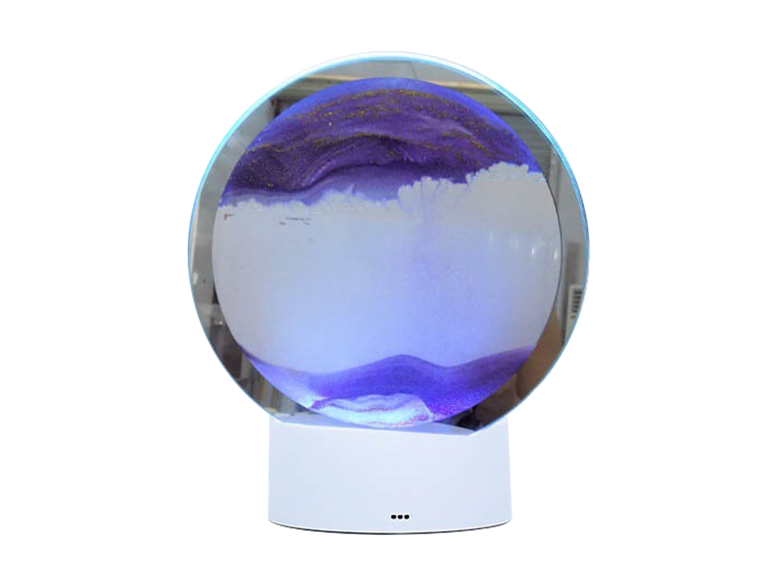 Lâmpada De Mesa Decorativa Laxiscreed Com Efeito Areia Para Quarto E Candeeiro De Noite