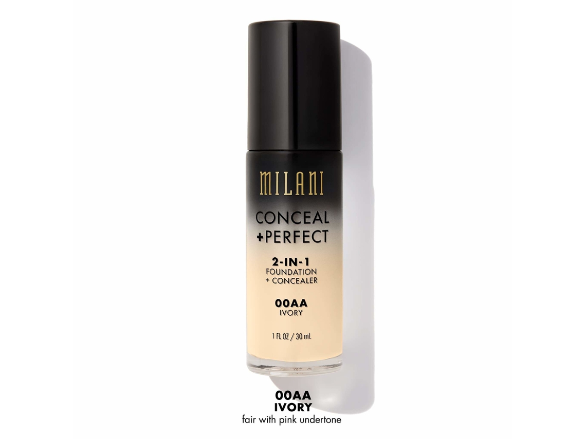 Milani Conceal+Perfect Liquid Foundation - 00AA Ivory