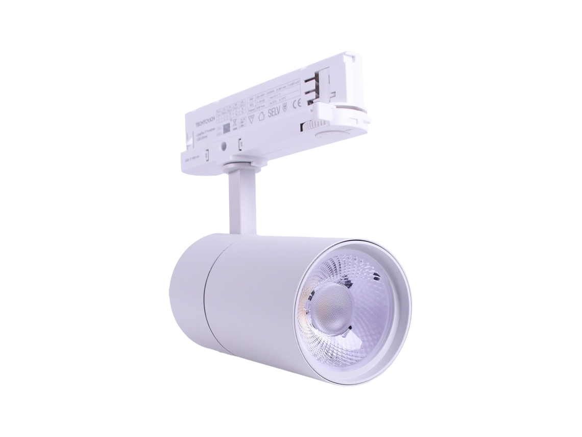 Refletor Led Line Pro X2 De Quatro Linhas, 35 W, Para Beirais E Ralos, 2800 Lúmens, 2700 K, 91 Cm (36 Polegadas), Alumínio Branco, Ferrimex