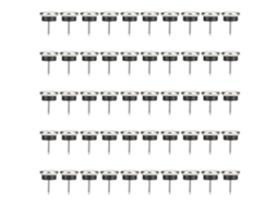 Adesivos de parede Primerox, luminosos, 24 peças, padrão flecha, decorativos