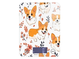 Balança De Cozinha Digital Cute Corgis 5kg 5g Com 4 Unidades Pesagem Alimentos Cetogênicos