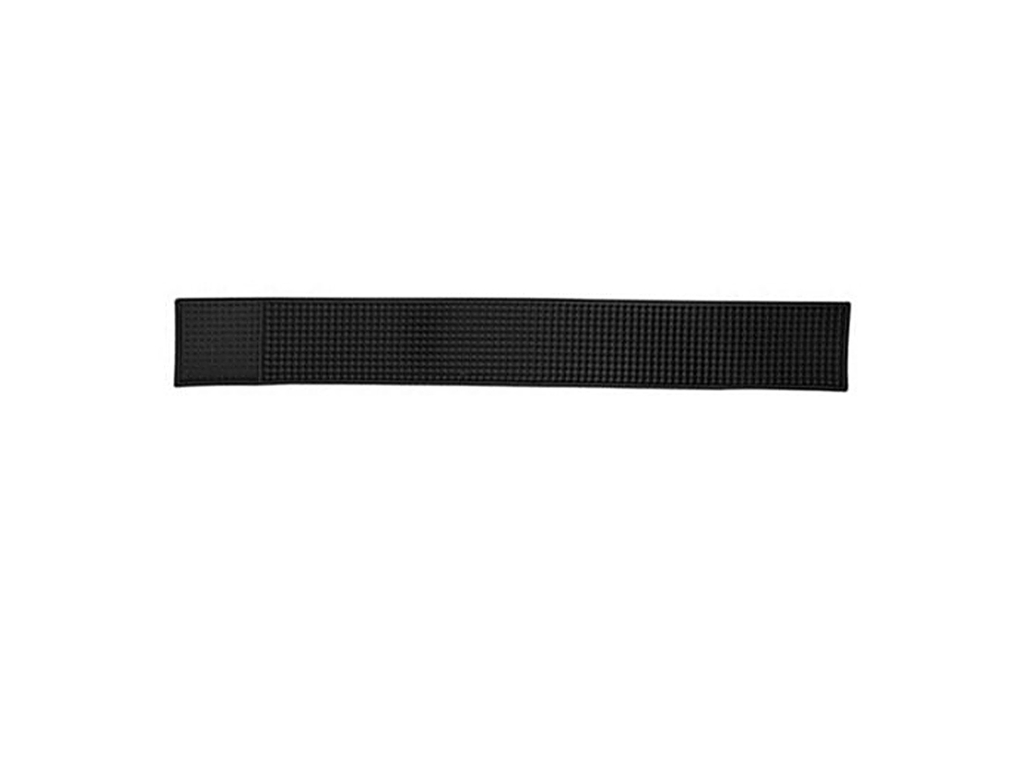 Eyf esteira Antiderrapante para Bar 60x8x1cm Pvc Preto Drenagem para Café Bebidas