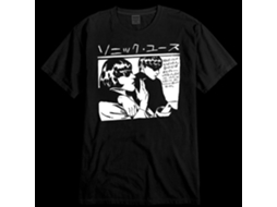 Camiseta preta Sonic Youth Japanese Goo ROCKINSTONE Unissex Adulto Mais Vendidas Tamanho: G