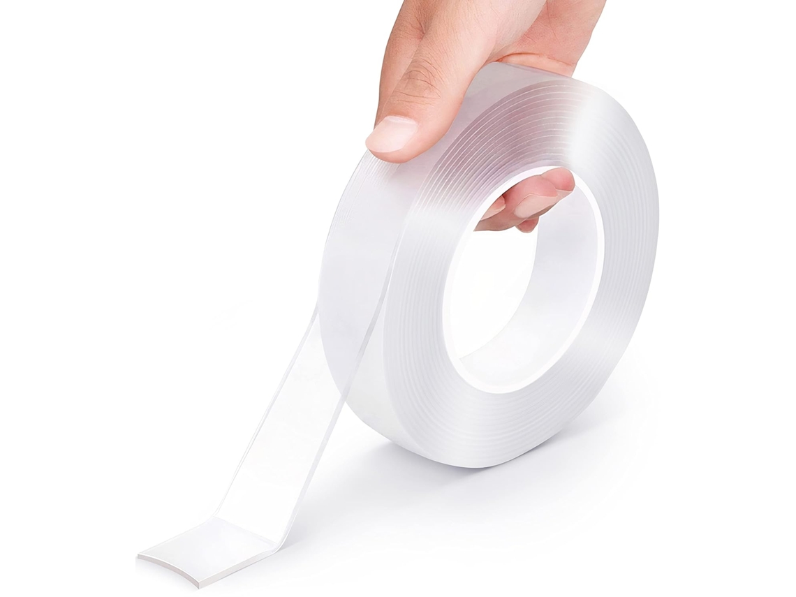 Fita Dupla Face Resistente, Multiuso, com Suporte Removível BRILVIBERA