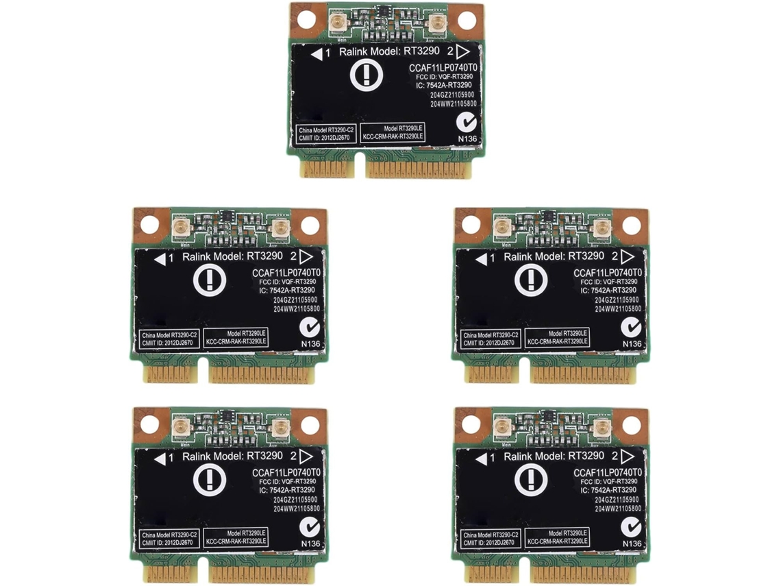 5x 150 Mbps 2,4 Ghz Rt3290 802.11b/g Sem Wlan Wifi + Bluetooth Bt 3.0 SFUSHOS