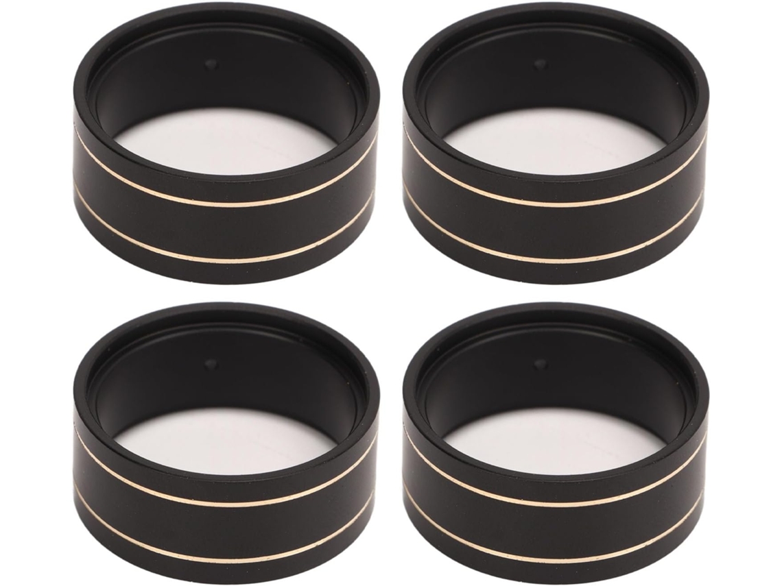 Conjunto de 4 Grampos Internos de Latão para Rodas de 2,5 Cm, SFUSHOS