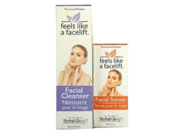 Sérum Facial Glo Herbal Com Limpador Facial Grátis, 2 Unidades