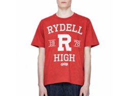 Rockinstone Grease Rydell High Red Heather T-shirt Size:l