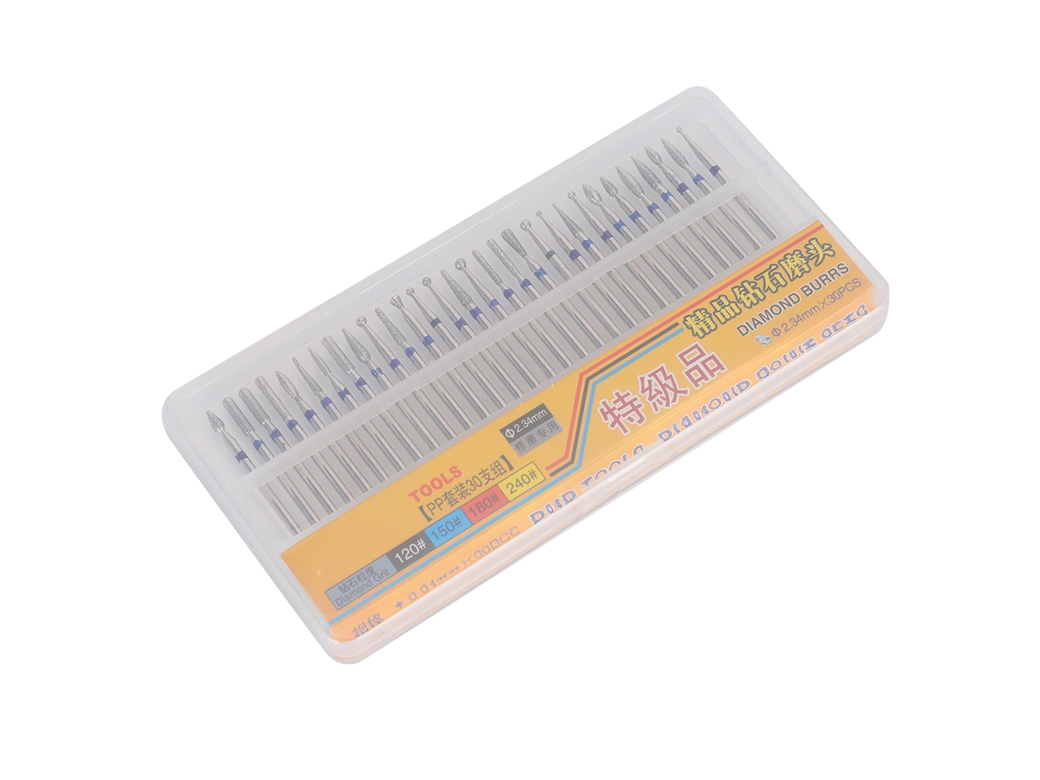 Conjunto De 30 Brocas Para Lixadeira De Unhas, Ferramenta De Manicure E Pedicure Para Lixar Unhas