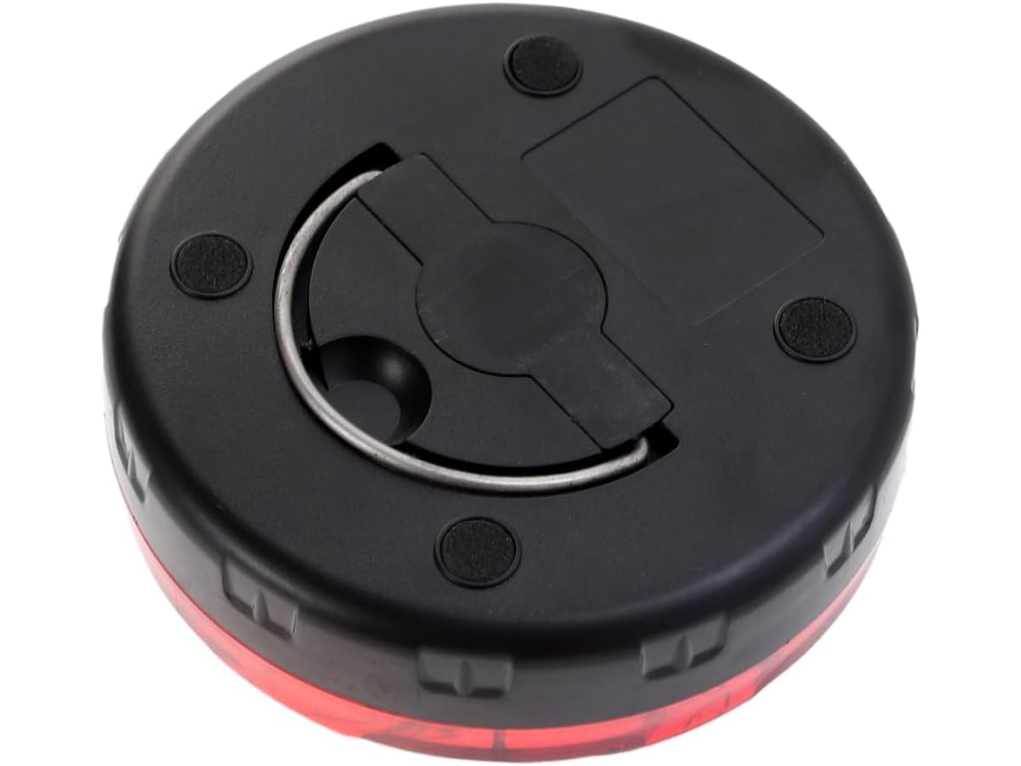 Luz Led Vermelha De Alta Potência Partykindom Para Trilhos Carro, Led De Alto Brilho, Material Plástico Resistente
