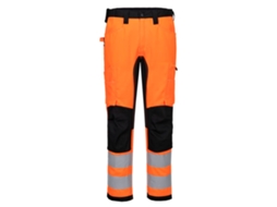 Pantalão De Alta Visibilidade Eco Wx2 Com Elastano | Trabalho Naranja/negro / 30