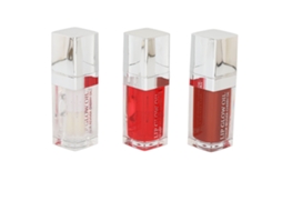 Conjunto De 3 Balsamos Labiales Voluminizantes Hidratantes Nutritivos Con Brilho Transparente Para O Natal E Férias