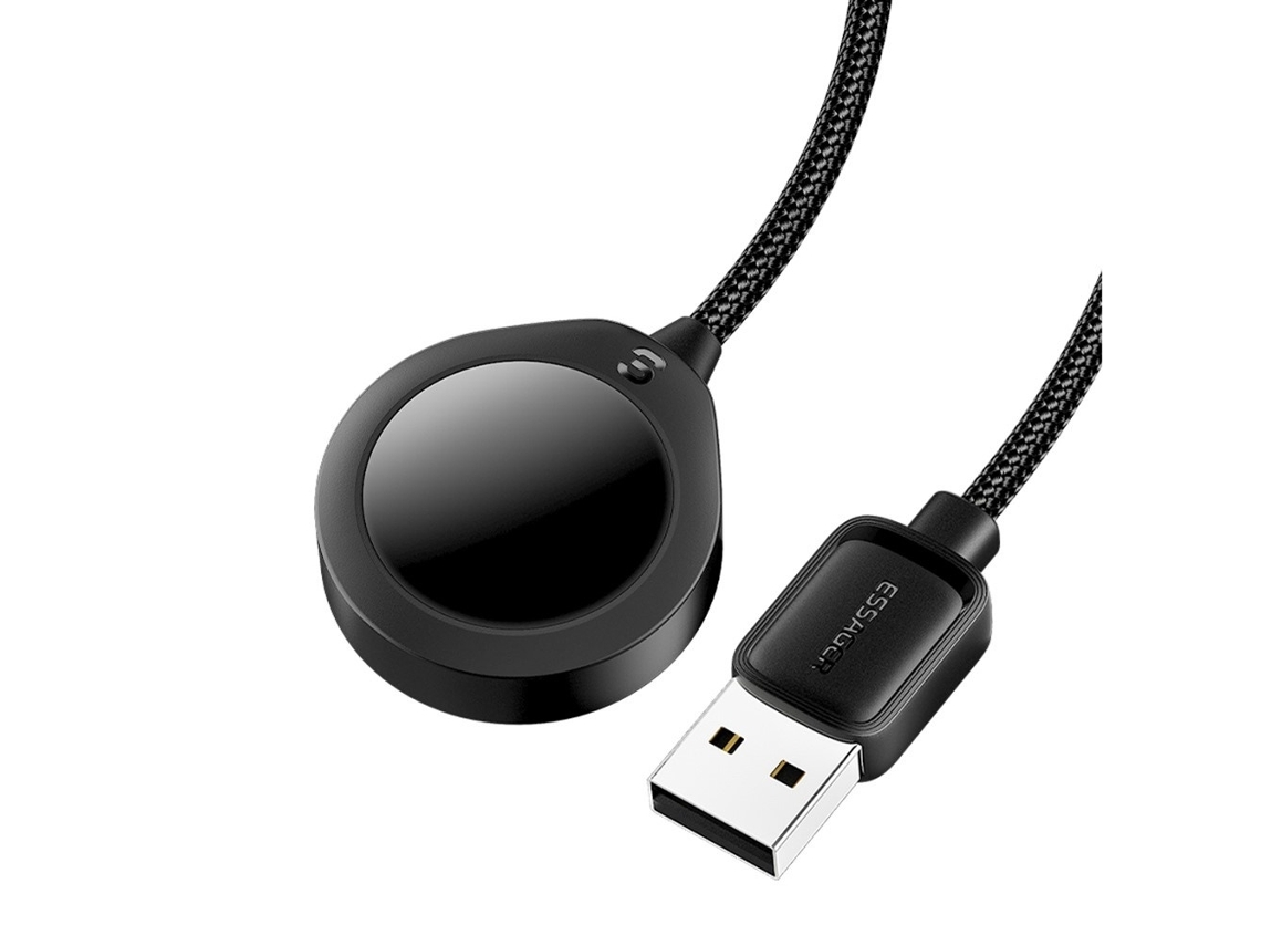 Lurelia Carregador Sem Fios Magnético Para Relógio Inteligente, Mini Power Bank Portátil