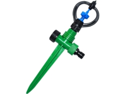 Sistema de Irrigação por Aspersão para Gramado com Bico Rotativo 1/2", Aspersor Jardim, Conectores Água | S/MARCA
