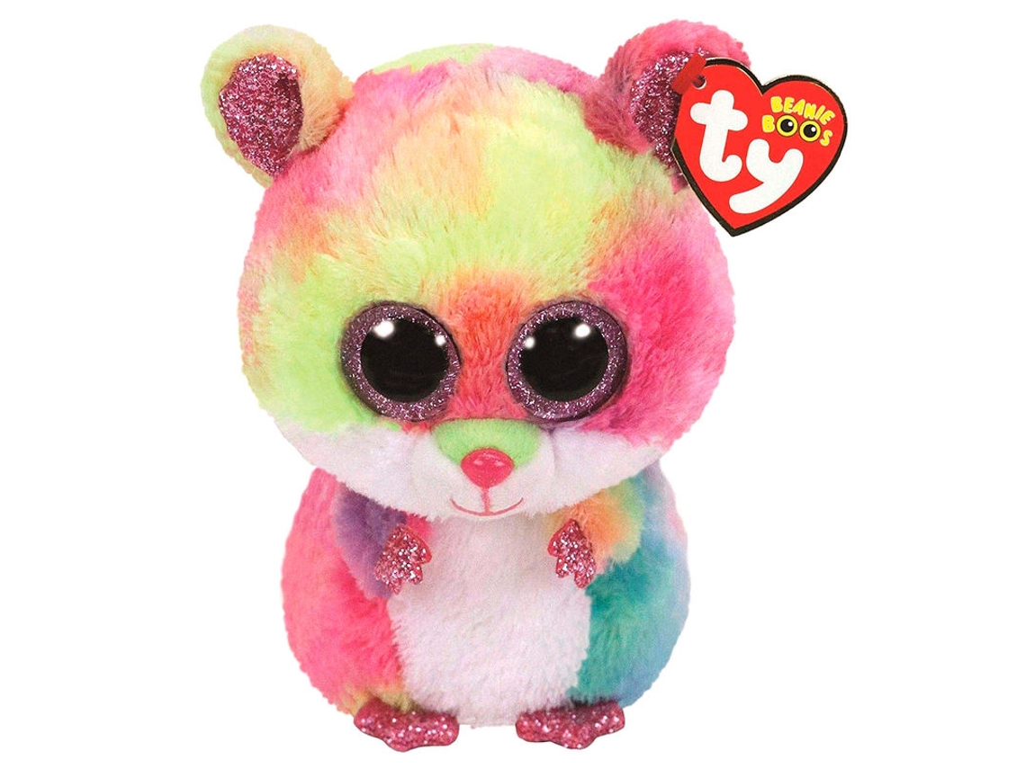 Peluche TY Beanie Boos Hamster Rodney 23 cm