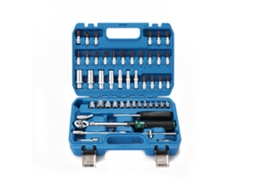 Conjunto de chave torque ajustável 5-25nm 1/4 polegada 53 peças com caixa | S/MARCA