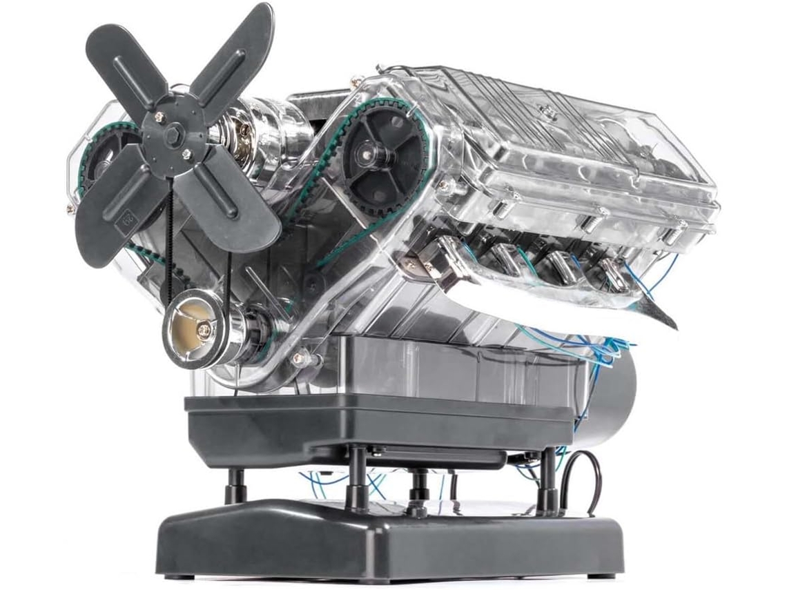 Miniatura de motor de combustão V8 SFUSHOS