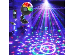 2026 luz de Discoteca Mini Led Rotativa com Controlador Portátil Usb Activada por Som Modos Diversos para Festa Lar Bar Pub