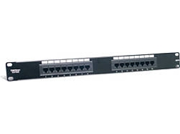 Painel de Conexão TRENDNET 16-Port Cat6 Unshielded Patch Panel