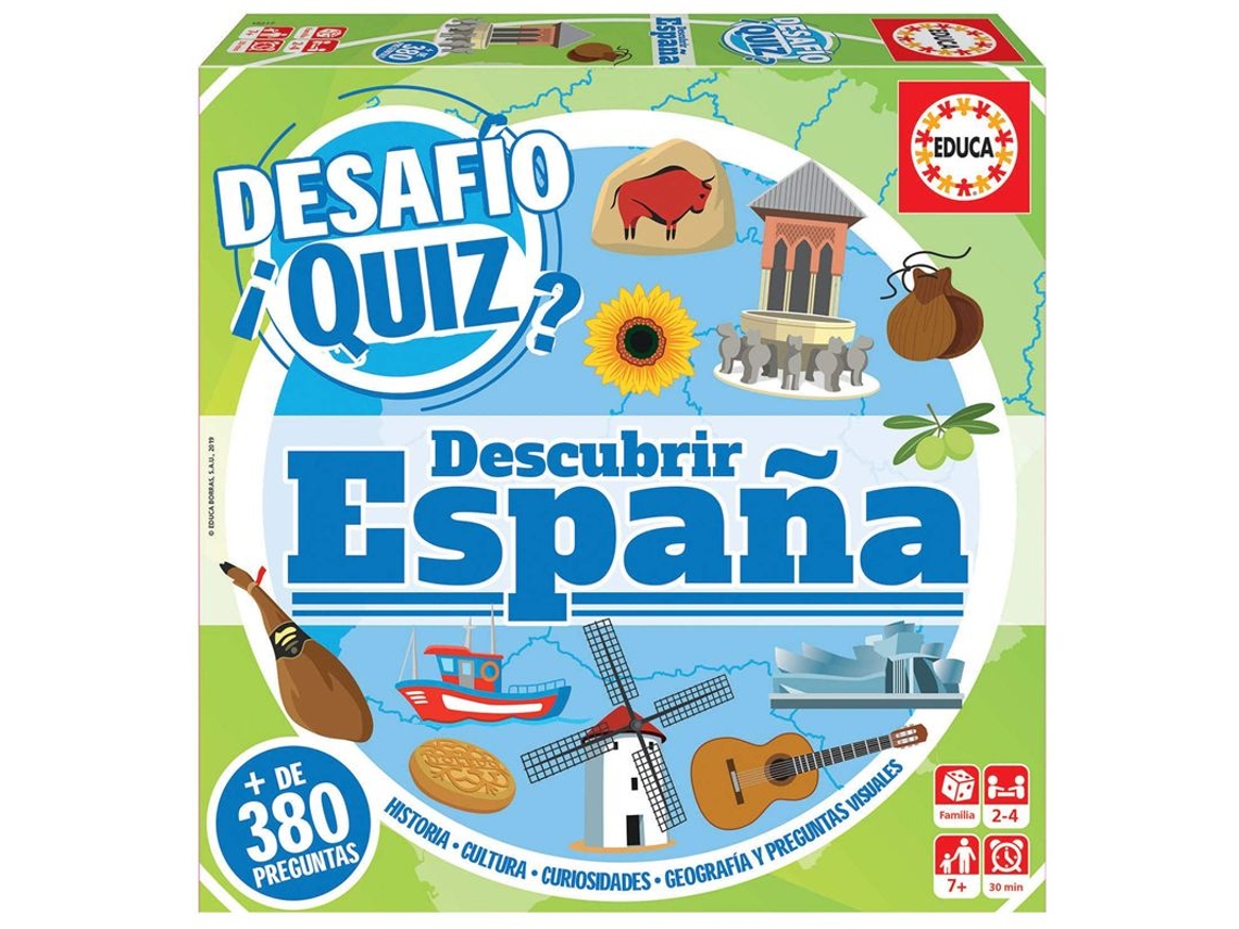 Comprar Educa Desafio Quiz descobrir Portugal de Educa