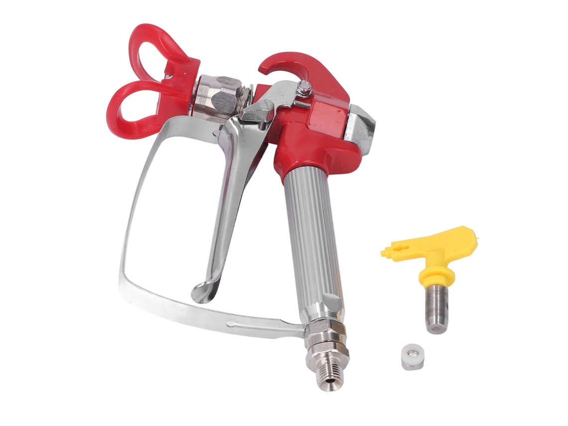 Kit De Pistola De Pintura Sem Fio De Alta Pressão Com Bico E Aba De Proteção Para Máquina De Pintura