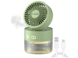 Mini ventilador de mesa 3 em 1, 350ml, umidificador, escritório, VOLTEDGE
