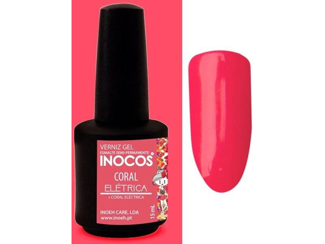 Verniz de Gel INOCOS Coral Eletrica