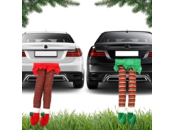 Acessórios De Decoração Para Carro E Chaminé De Natal
