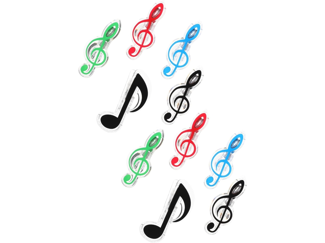 Conjunto de 40 alfinetes para partituras de piano, partituras práticas Manter E Open.
