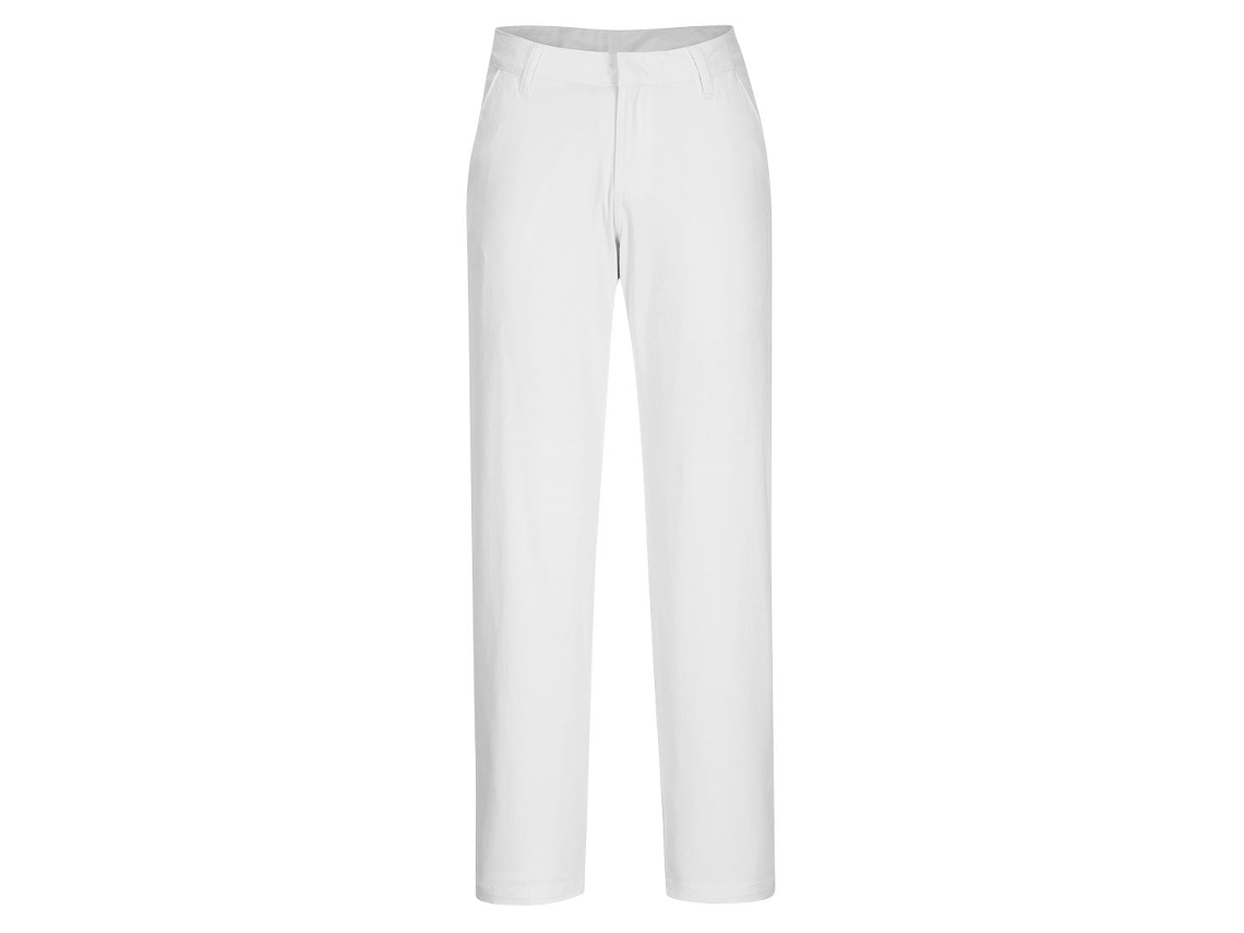 Calça Chino Stretch Slim Para Mulheres – Conforto E Estilo Preto / 32