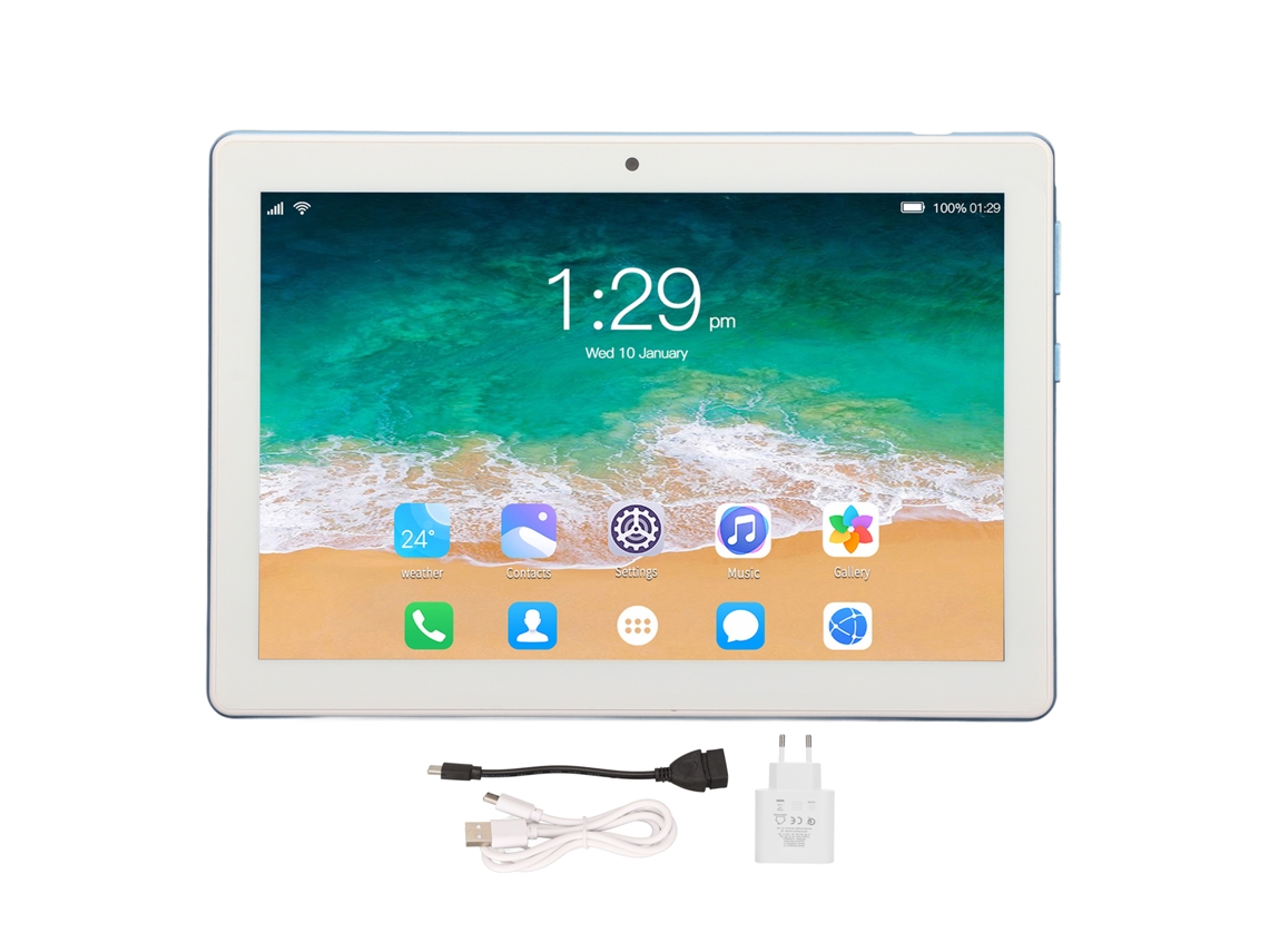 Tablet para chamadas (tela IPS de 8 polos, memória expansível de 128 GB)