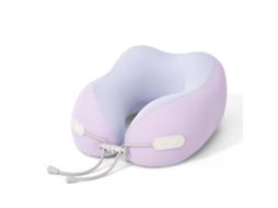 Almofada de Avião YUNZII para Verão em Seda Gelada Roxo Taro (Refrescante, 30x28x14cm)