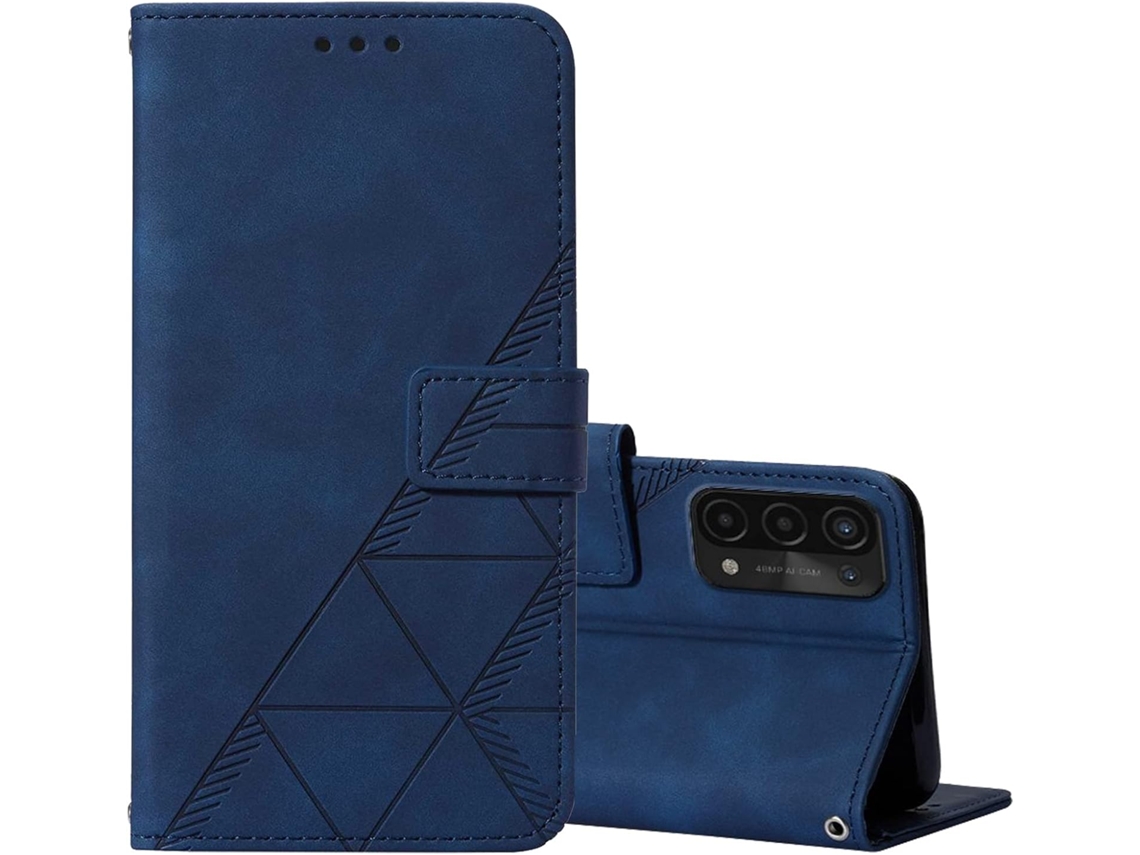 Película de Ecrã Fólio para Oppo A54 5G/A74 5G/A93 5G HONGWE. Pele Azul